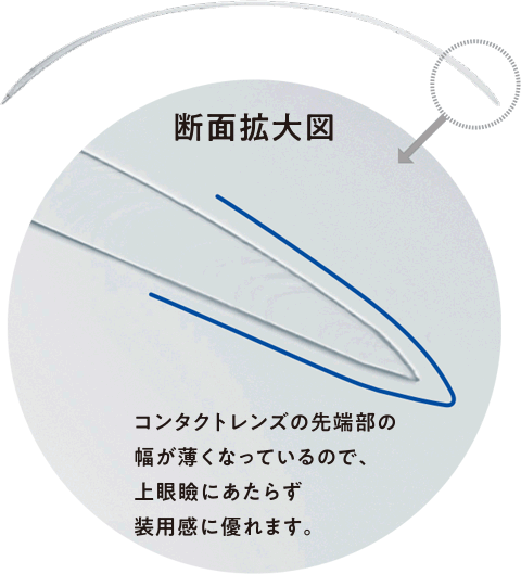 断面拡大図