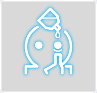 まつげやまぶたに触れないように点眼しましょう
