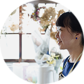 小野木彩香さん 「北中植物商店（colorant odeur）」